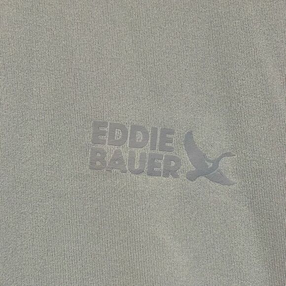 NWT EDDIE BAUER Men’s XL Performance Solarfoil Hoodie UPF 50+ Green Long Sleeves - Picture 7 of 16